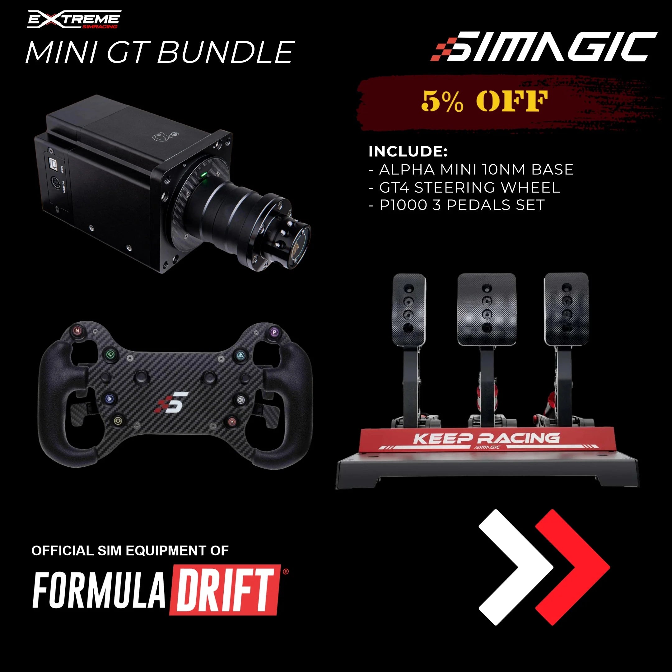 MINI GT BUNDLE SIMAGIC Simagic