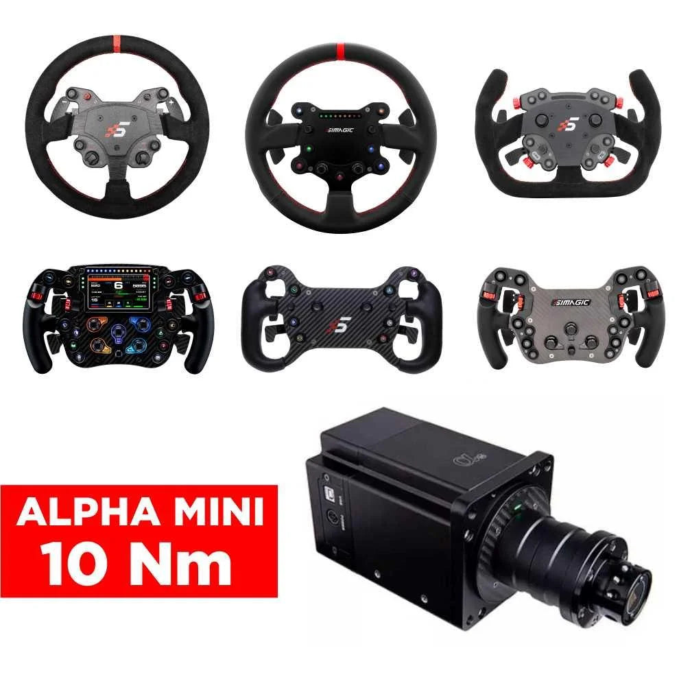 SIMAGIC DIRECT DRIVE ALPHA MINI - 10 Nm Configurator - Extreme Simracing