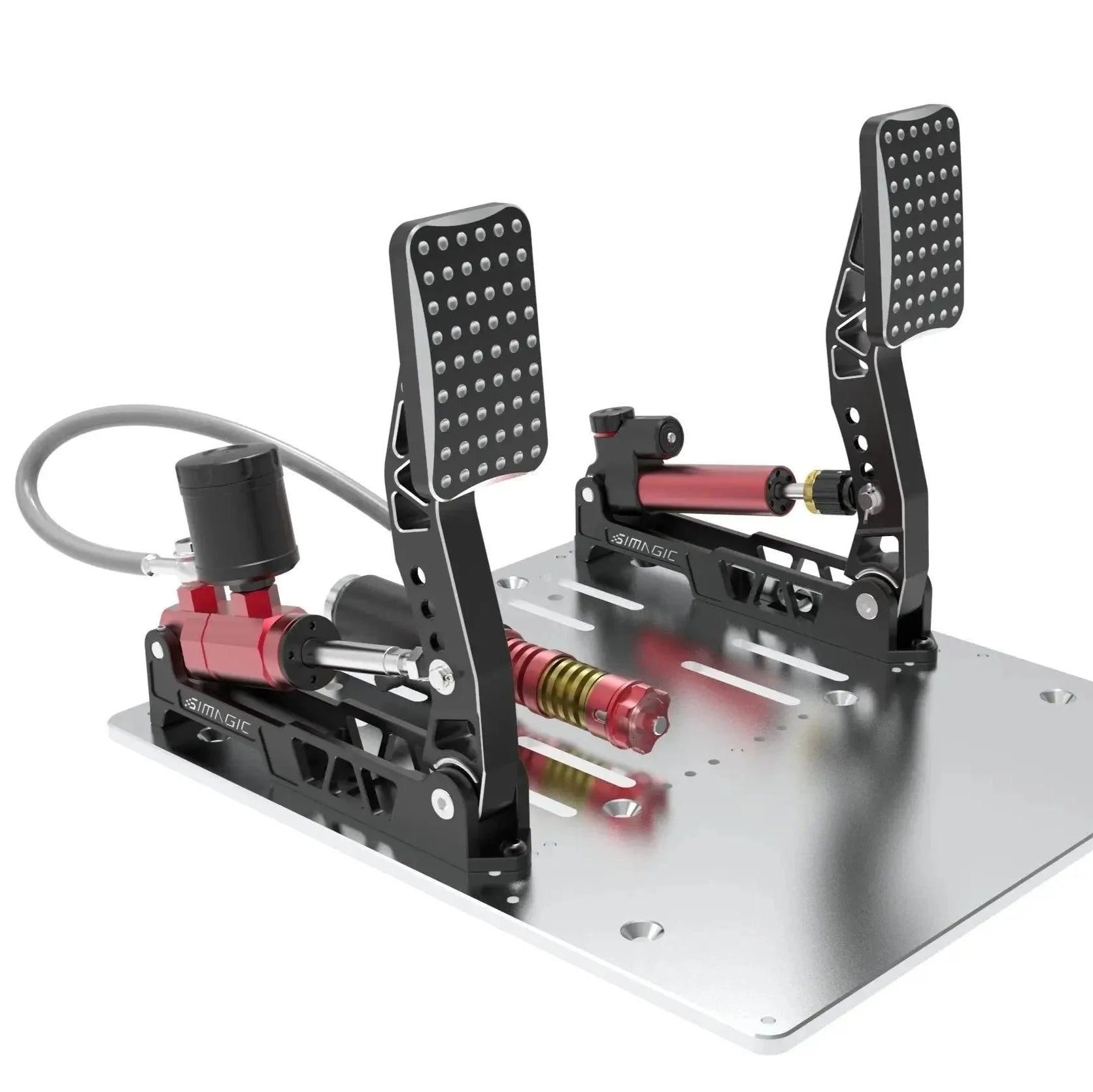 SIMAGIC P2000 PEDALS (ONLY RED PISTONS AVAILABLE) - Extreme Simracing
