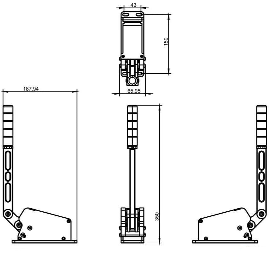 SIMAGIC - TB1 HAND BRAKE - Extreme Simracing