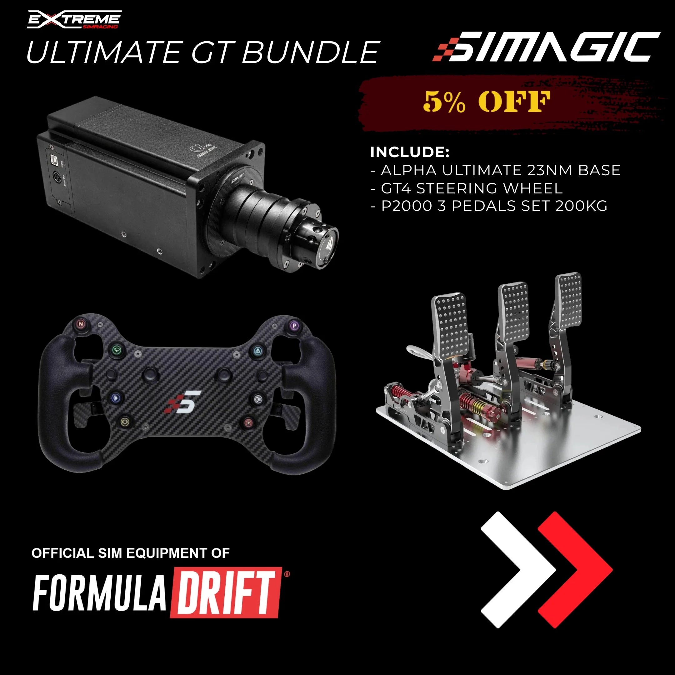 ULTIMATE GT BUNDLE SIMAGIC Simagic