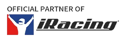 imagic and iRacing official partnership showcasing high-performance sim racing hardware and software integration for competitive virtual motorsports.